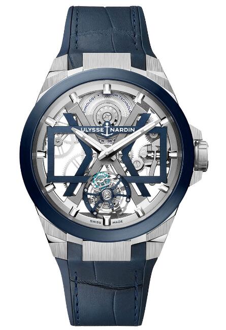 Review Best Ulysse Nardin Blast Blue T-1723-400/03 watches sale - Click Image to Close